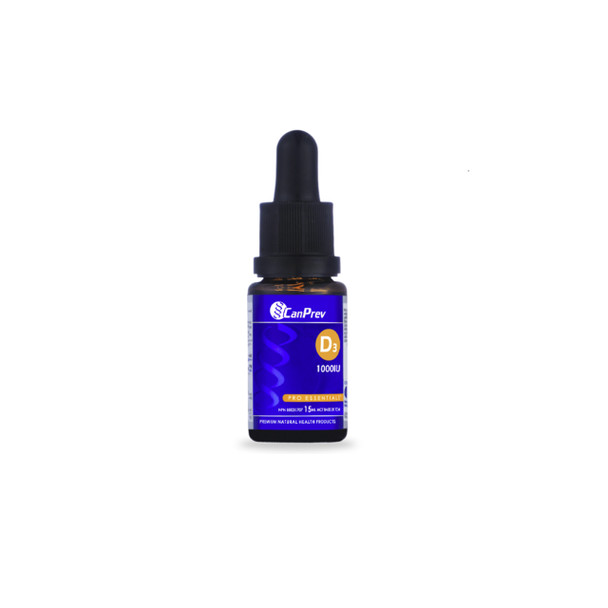 CanPrev D3 Drops 1000IU 15ml | Optimize Nutrition