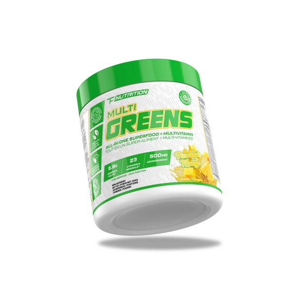 TC Nutrition Multi Greens 405g Pineapple Mango | Optimize Nutrition