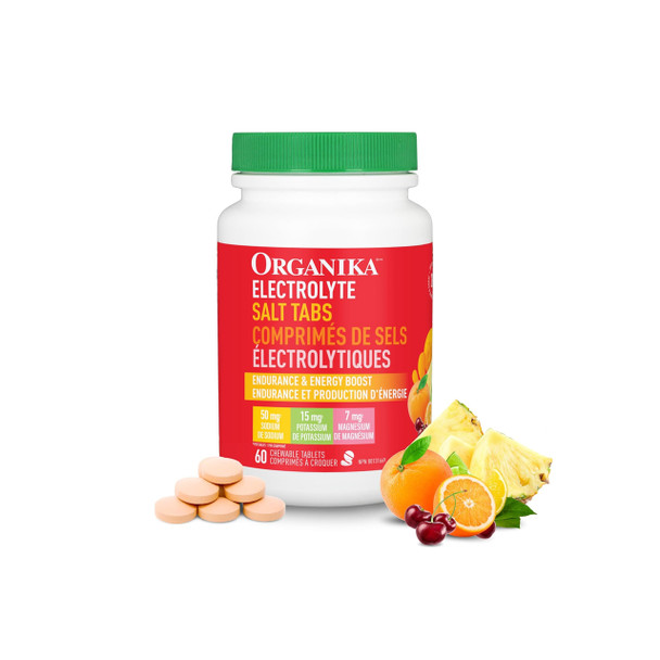 Organika Electrolyte Salt Tablets 60Tab | Optimize Nutrition