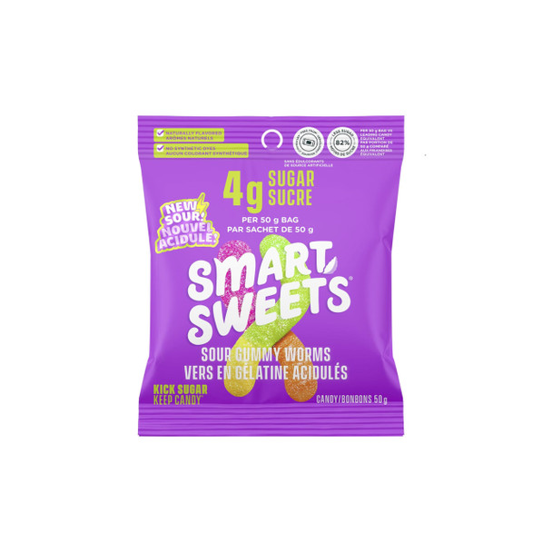 Smart Sweets 50g Sour Gummy | Optimize Nutrition