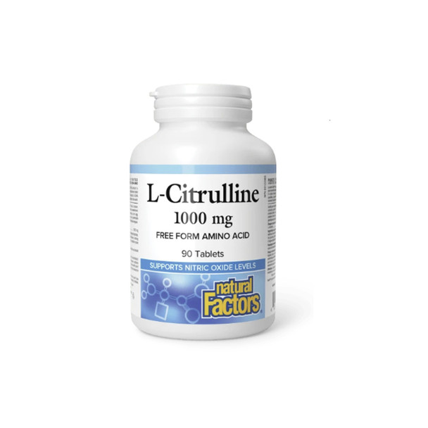Natural Factors L-Citrulline 1000mg 90Tab | Optimize Nutrition