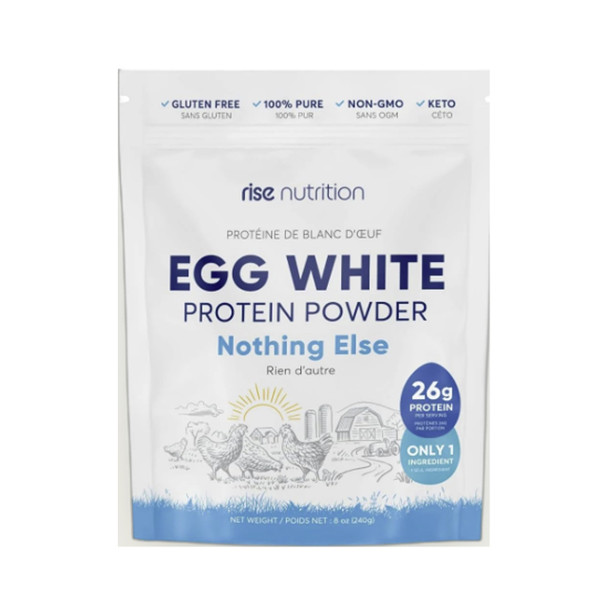 Rise Nutrition Egg White Protein 226g | Optimize Nutrition