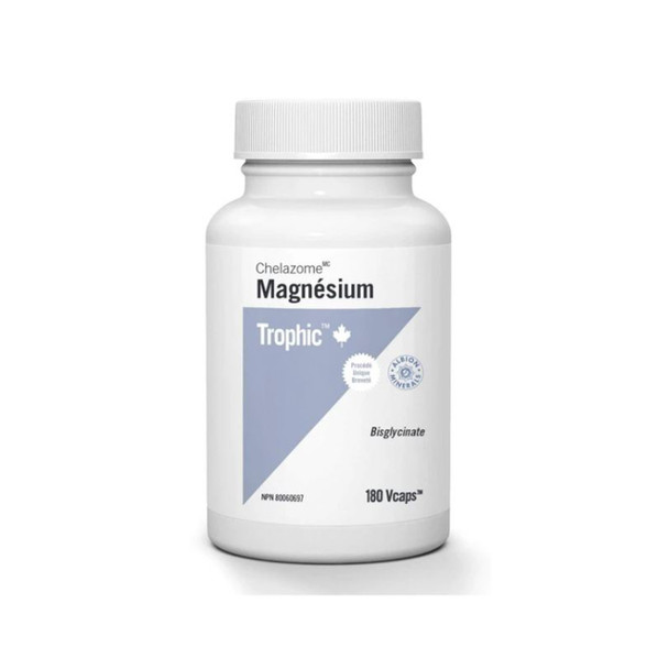 Trophic Magnesium 180Vcap | Optimizenutrition.ca