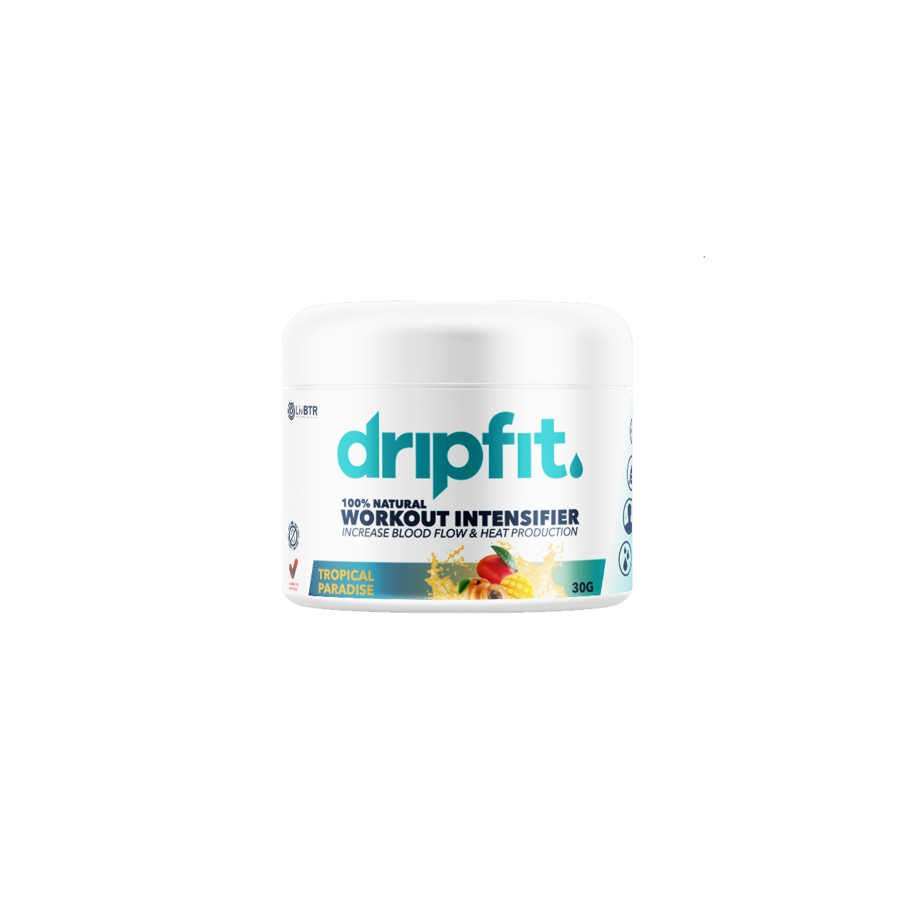 DripFit Workout Intensifier Cream --- Tropical Paradise - www