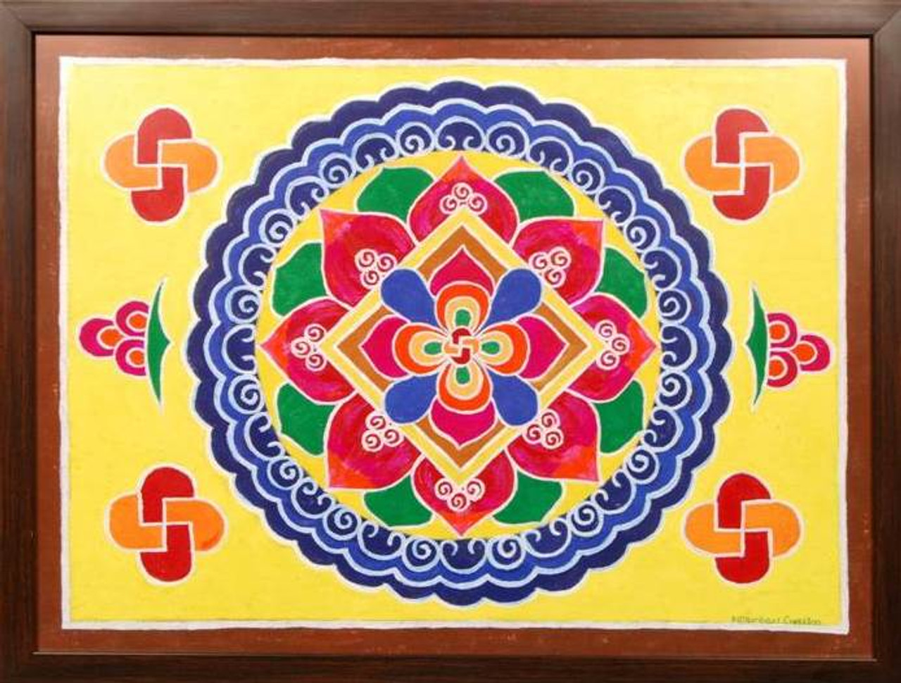 Buy Rangoli Art 2 by Community Artists Group@ Rs. 12590. Code ...