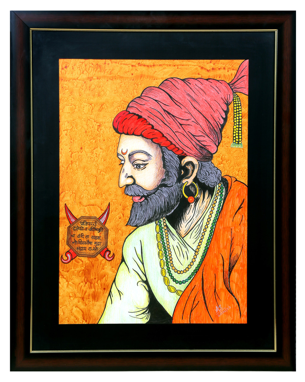 Chhatrapati Shivaji Maharaj  Sketch Art  Drawings  Illustration People   Figures Past  Historical Figures  ArtPal