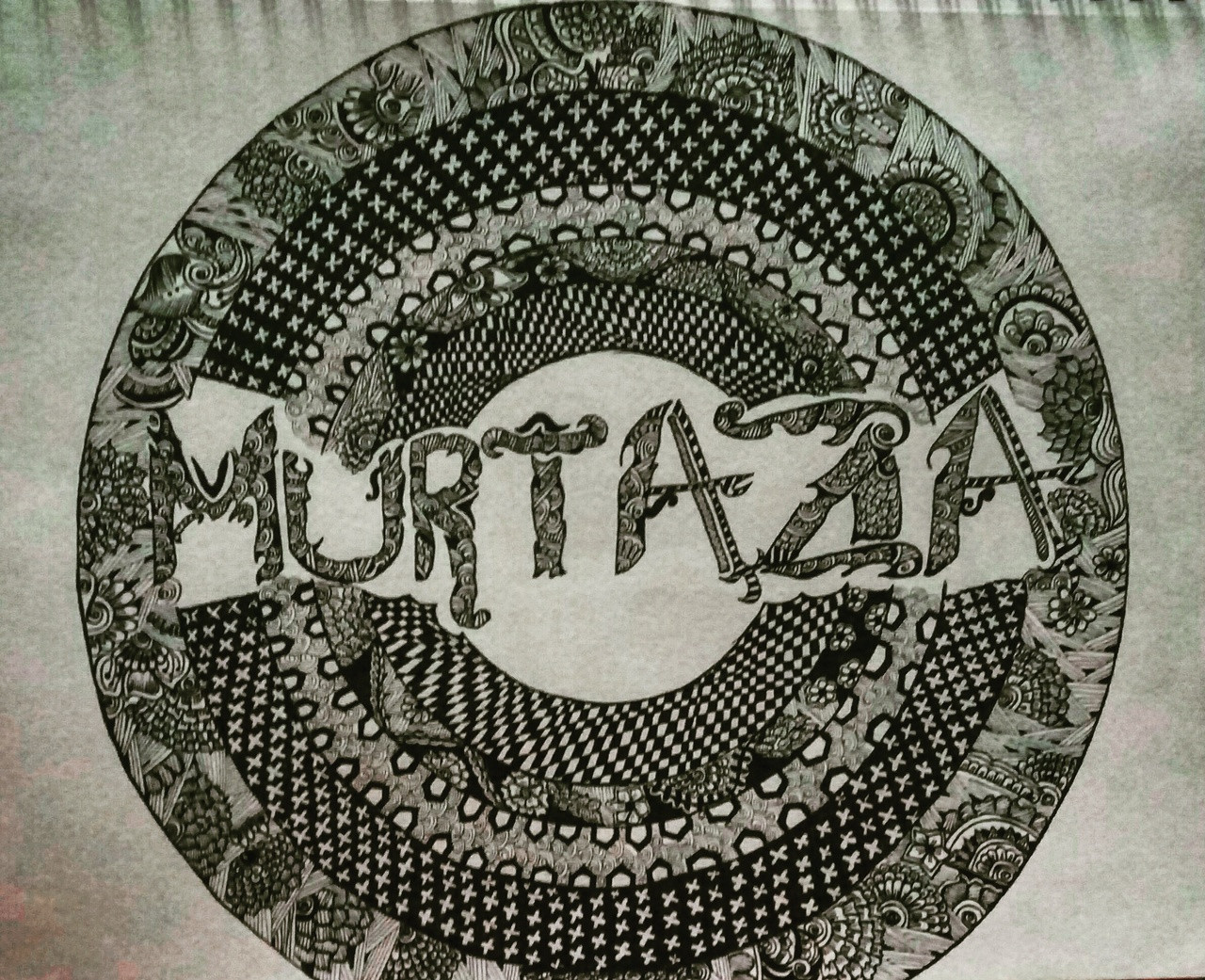 Buy Name Calligraphy Handmade Painting By Munira Doriwala Code Art 3060 Paintings For Sale Online In India