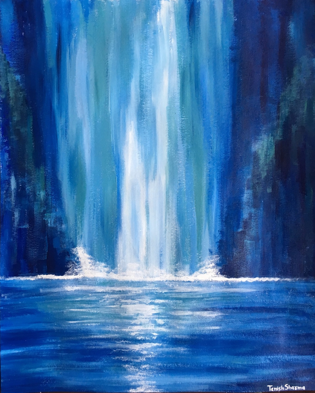 waterfall artwork