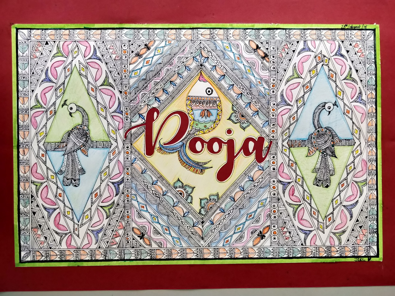 Buy Mithilla Art By Jg Handmade Painting By Jeel Gajjar Code Art 6080 35105 Paintings For Sale Online In India