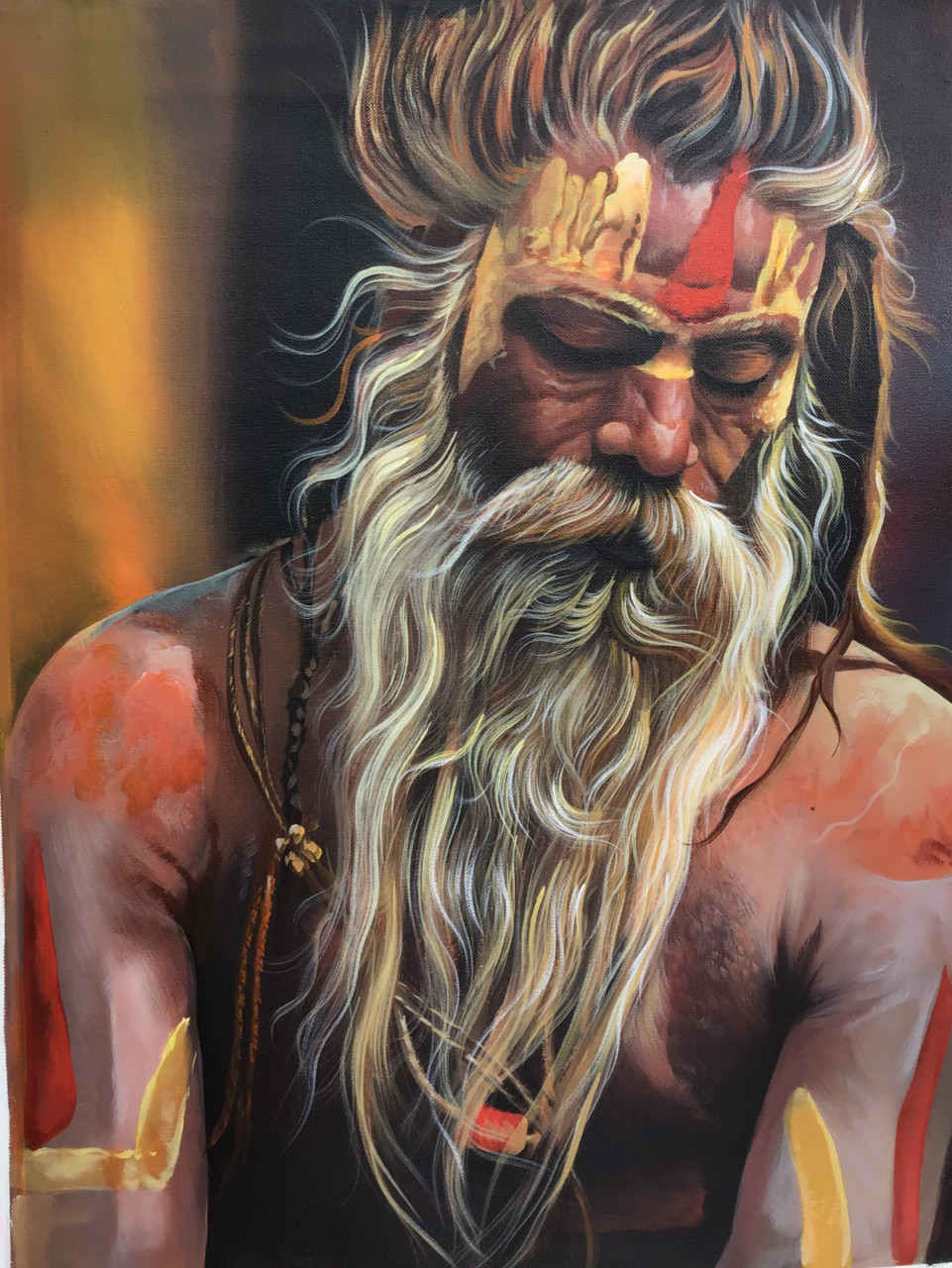 Aghori' by artist Lokesh Sharma – Image, Digital art | Mojarto