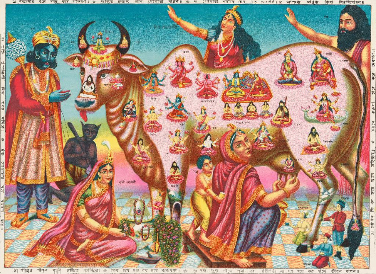 Shop Vishva Rajalakshmi Gomata (PRT_4930) - Canvas Art Print ...