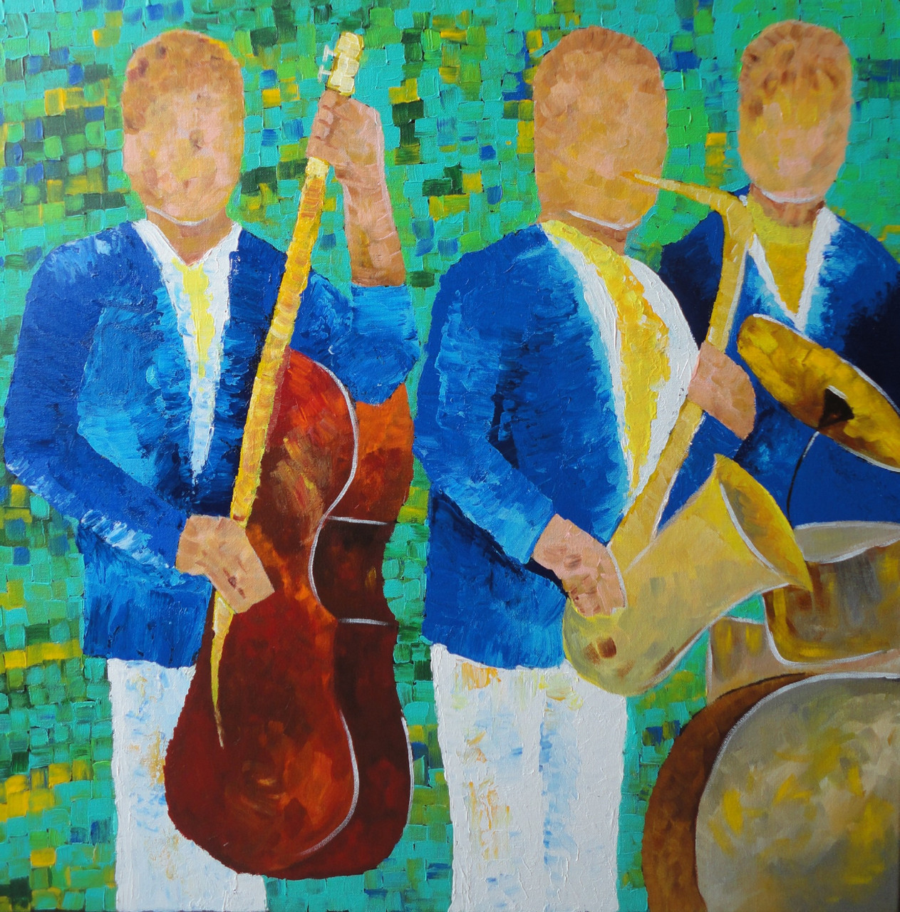 Buy Music Band Handmade Painting by AMITA D. CodeART_1784_56012