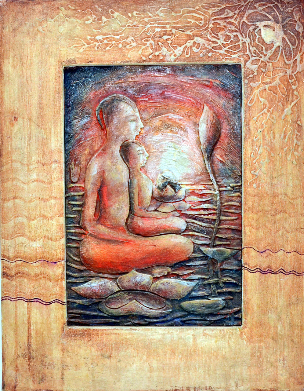 Buy Guru Shishya by Biplab Rej@ Rs. 25190. Code:ART_BBRJ02_2127 ...