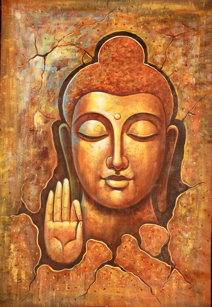 Buy Buddhism Art 3 by Community Artists Group Rs. 6990. CodeACHMER08