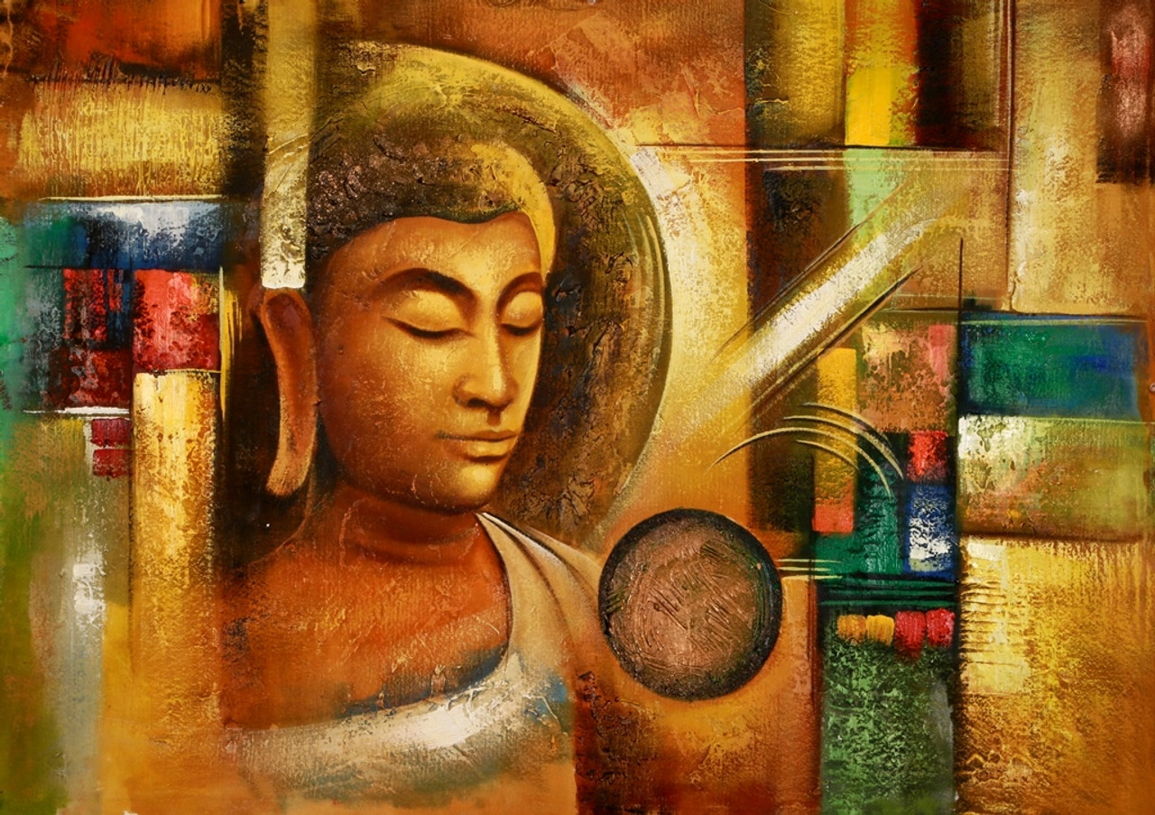 Buy Buddha And Peace 2 by Community Artists Group@ Rs. 6790. Code ...