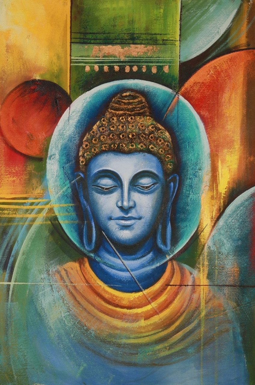 Buy Buddha And Peace 4 by Community Artists Group@ Rs. 6790. Code ...