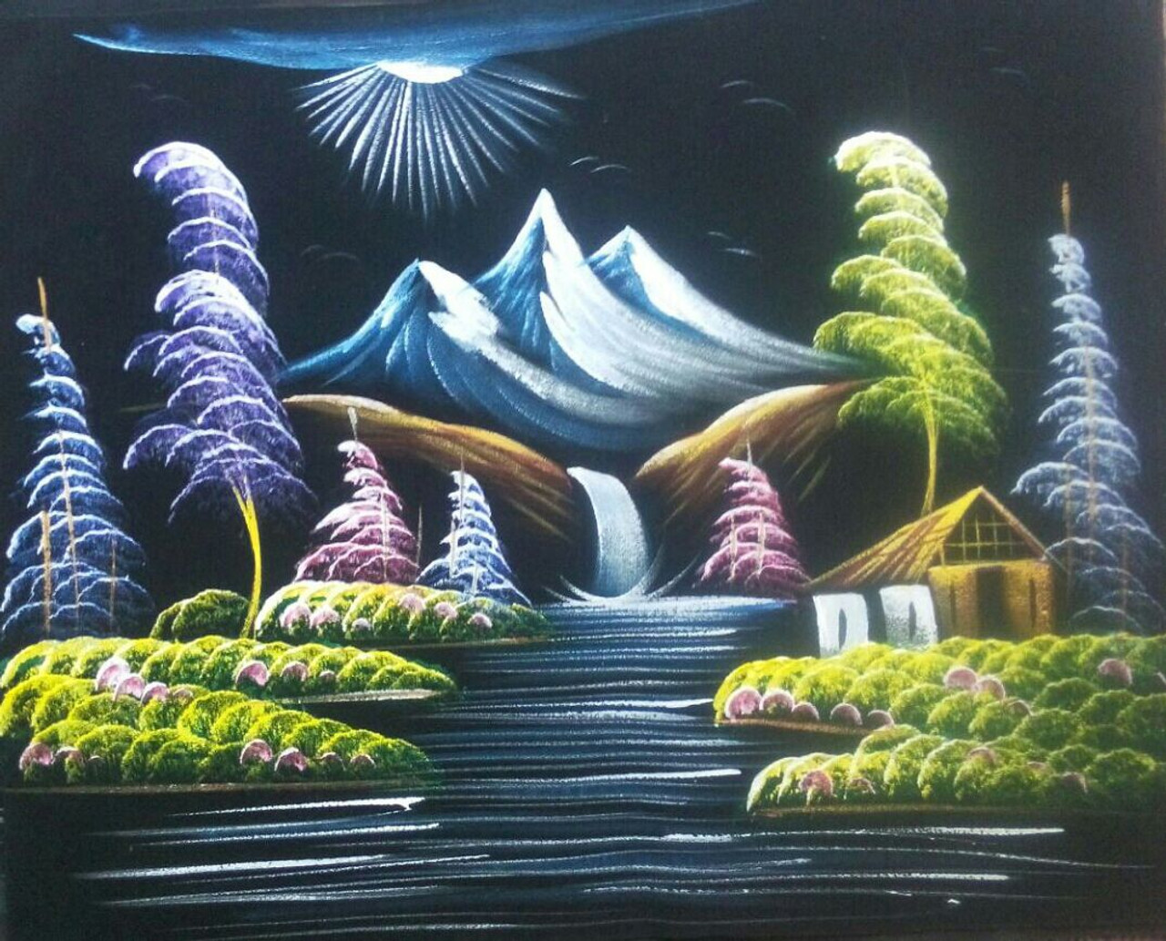 Buy Beautiful Scenery 11 by Community Artists Group@ Rs. 2790 ...