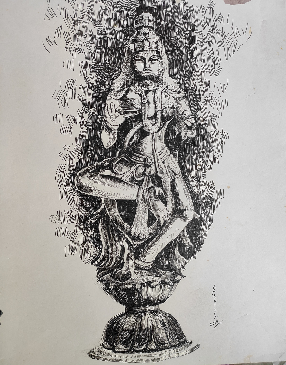 Lord Shiva – Pencil Sketch | Pencil art love, Pencil art drawings, Art drawings  sketches creative