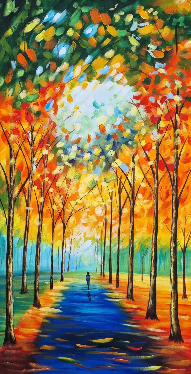 nature paintings images