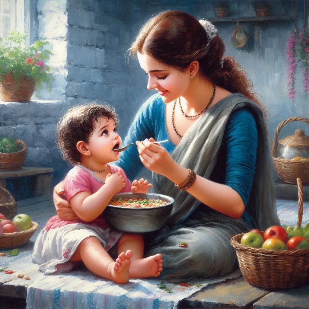 Buy Mother's Love 22 - Realism, Figurative Painting Online | Fizdi