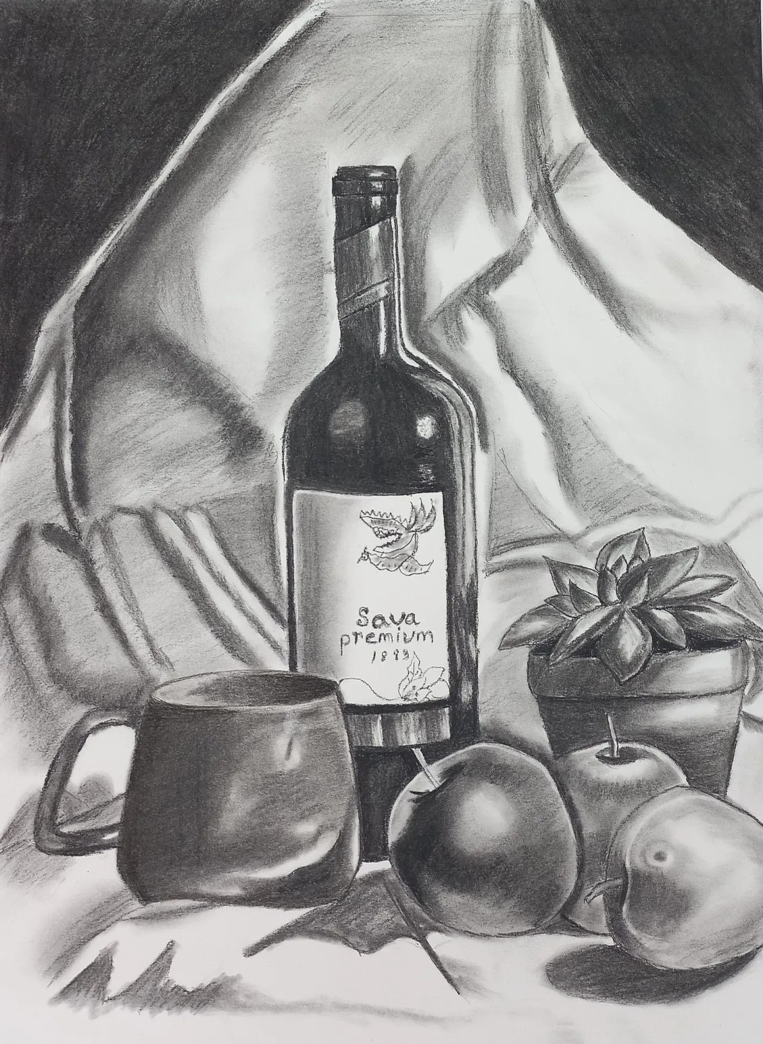 difference between life drawing and still life drawing