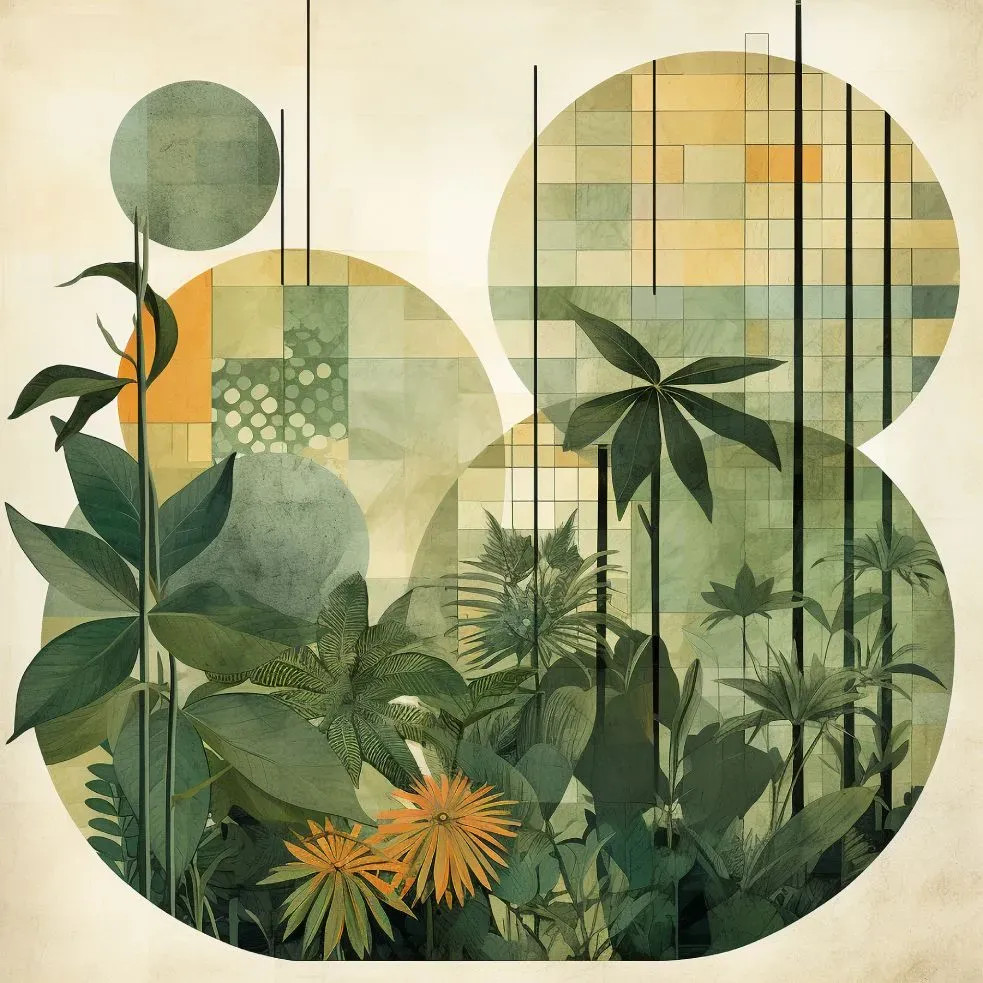 Buy Beautiful Flower Floral - Abstract, Geometric, Botanical