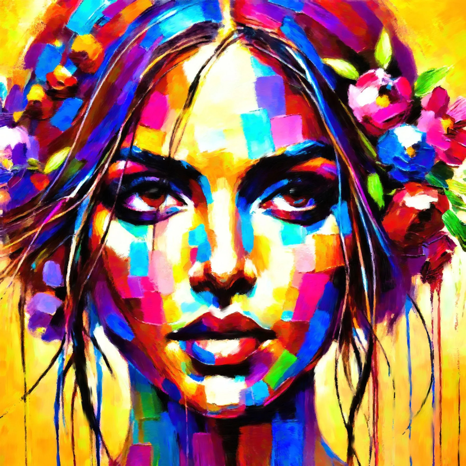 Buy A Symphony Of Colors: Portrait Of A Woman's Soul - 02