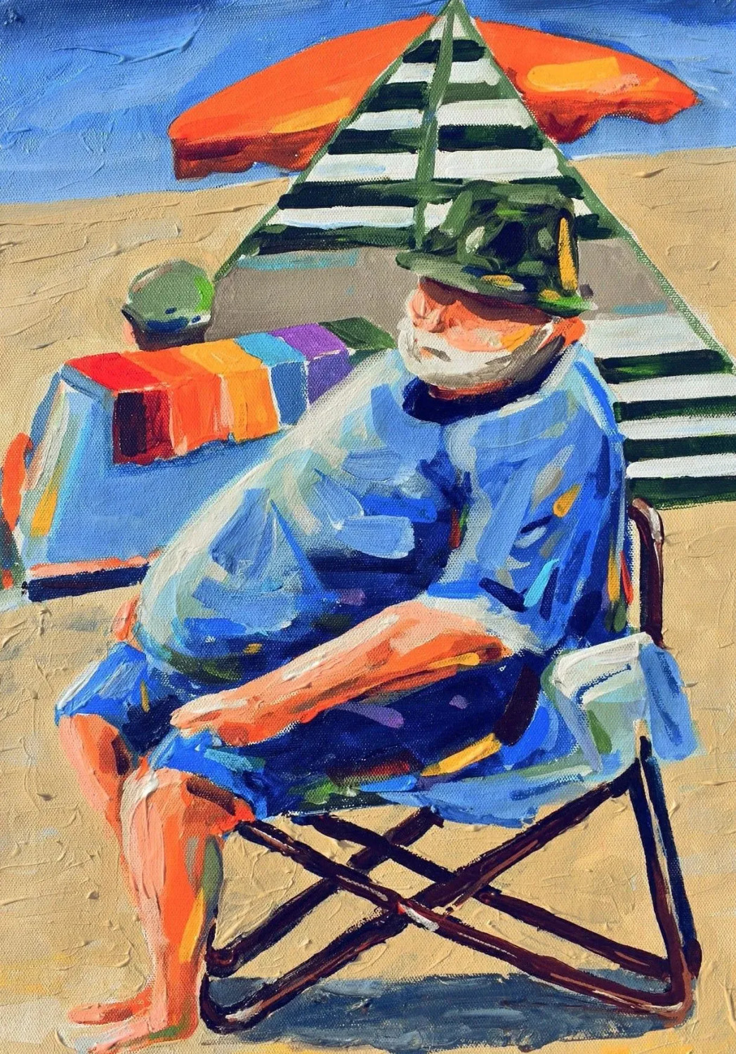 Buy His Last Summer Holiday (ART-16821-109532) - Handpainted Art