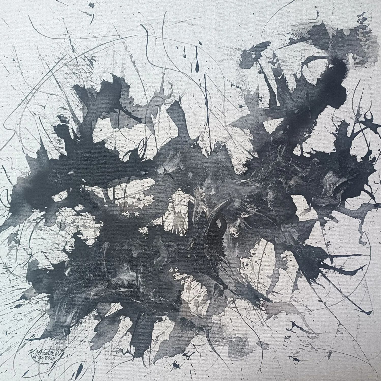 Buy Whispers Of Chaos 2 - Abstract Expressionism Painting Online
