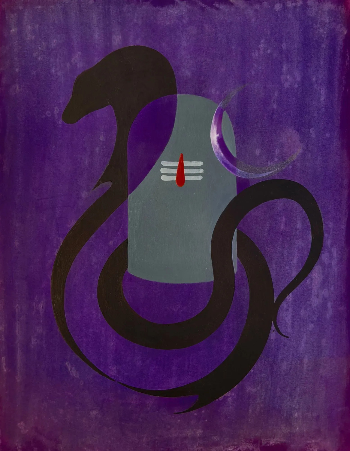 Buy Omkar Shivam - Mystical, Symbolic, Abstract Painting Online | Fizdi