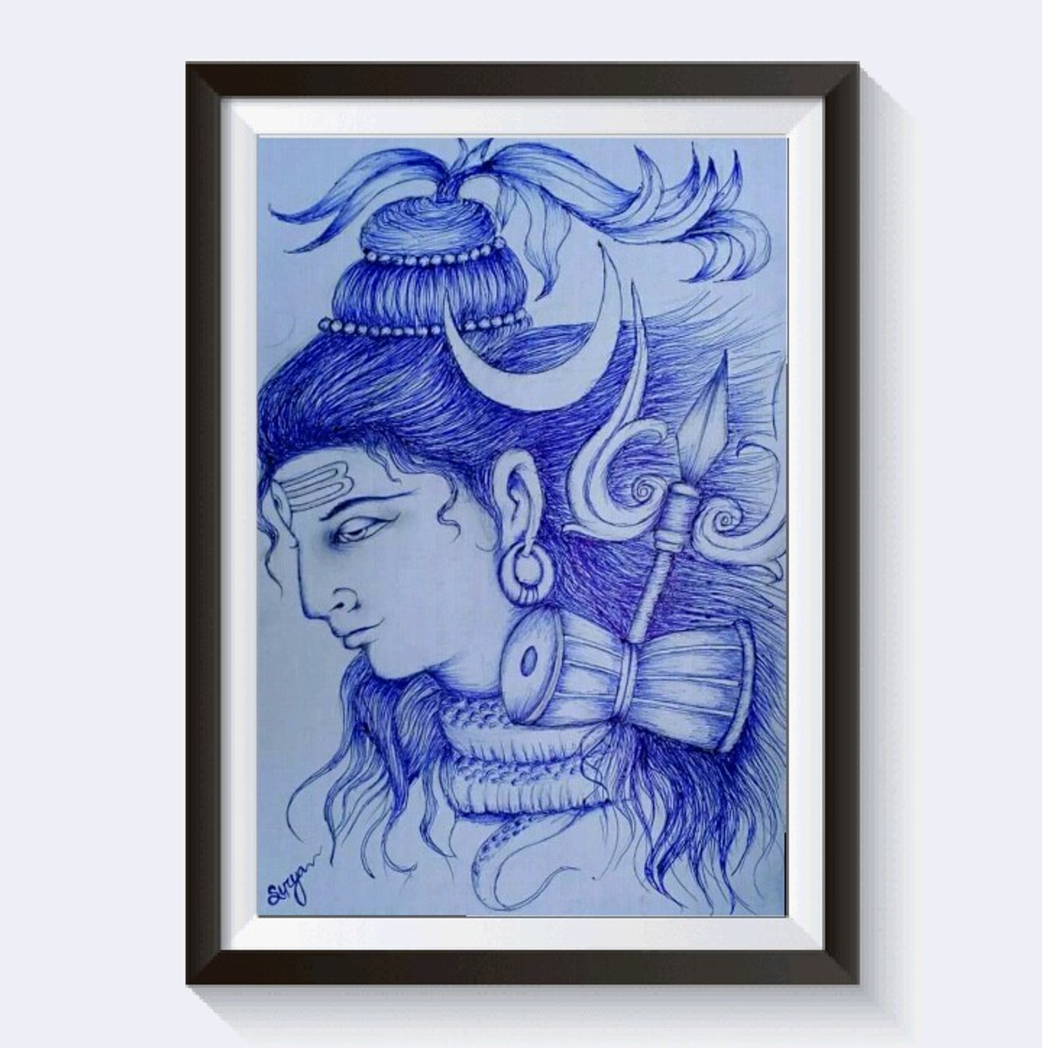 Lord Shiva Painting Easy Step by step Sawan Special Drawing Lord Shiva  Mahadev  video Dailymotion