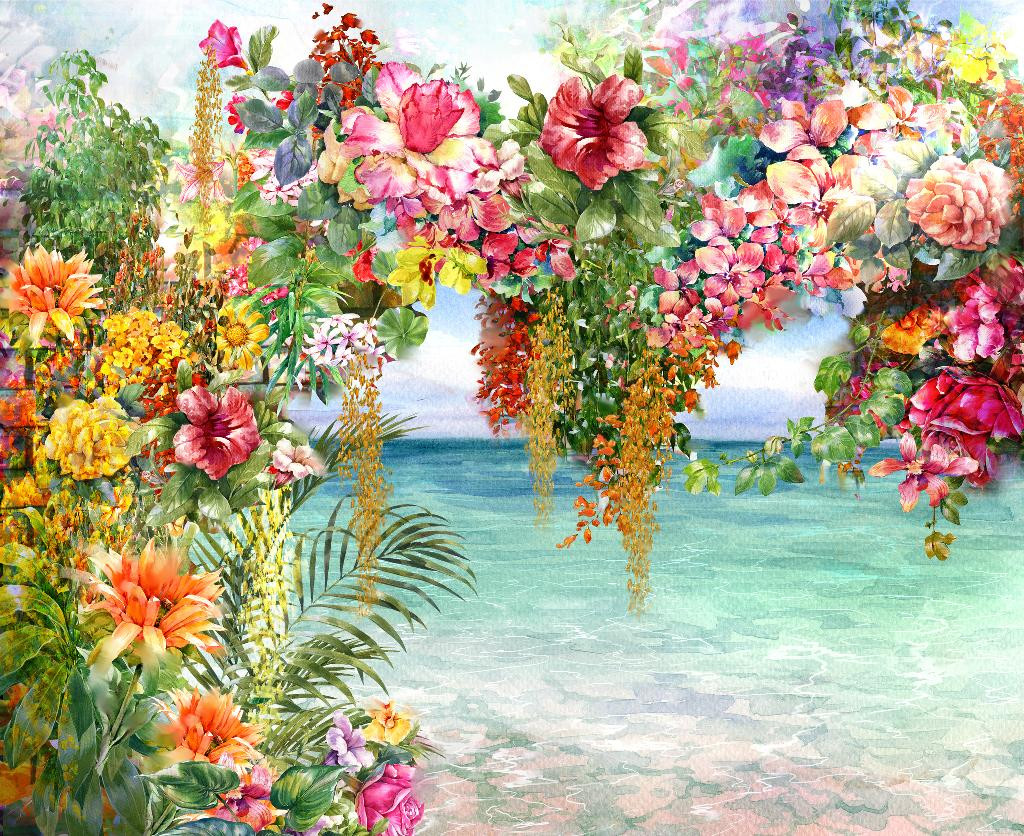 Buy Gateway To Peace And Serenity 6 - Floral, Nature, Landscape