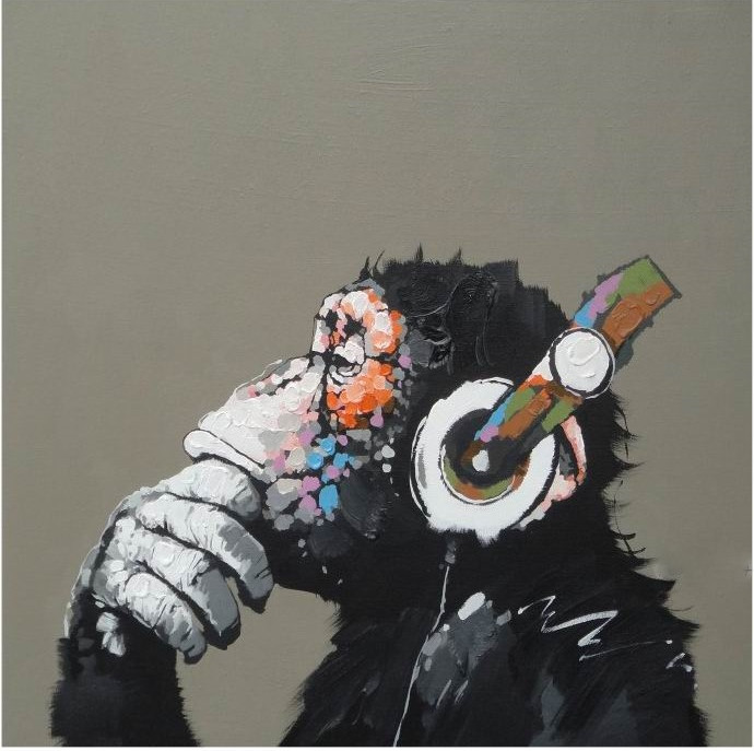 Buy Thinking About - Pop Art, Graffiti Painting Online | Fizdi