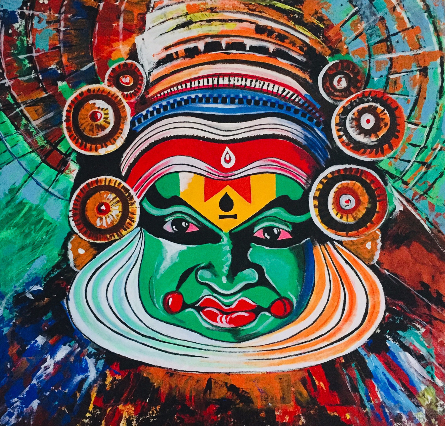 Kathakali by Nanda prakash on Dribbble