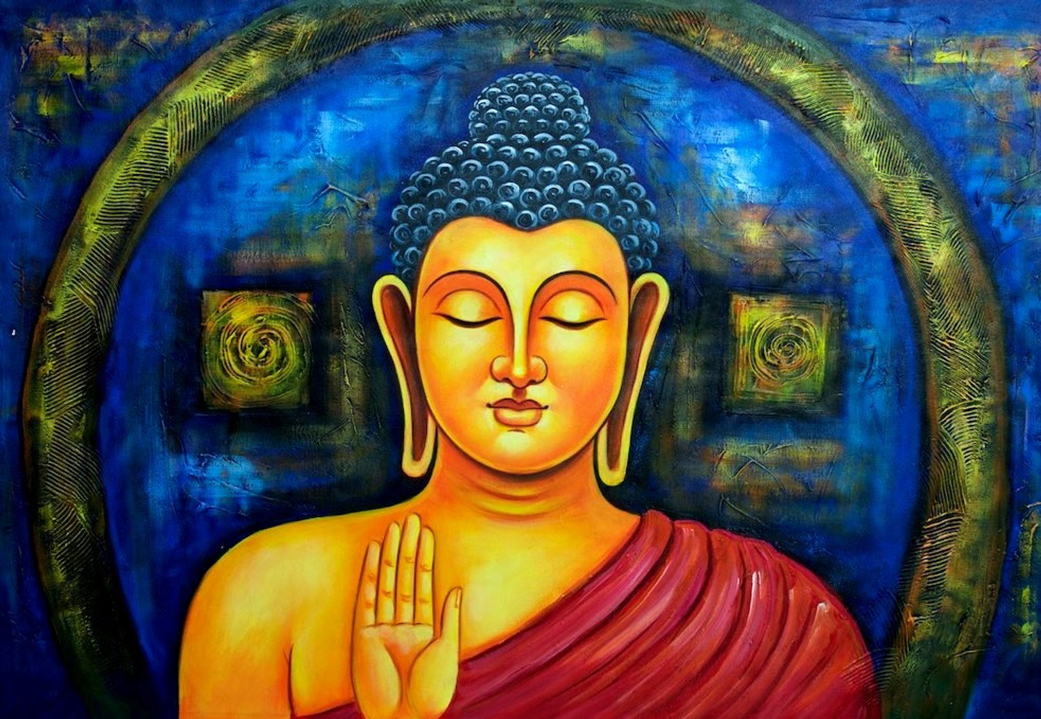 Buy Buddhadeva by Community Artists Group@ Rs. 6890. Code:RAJVEN67_3623 ...