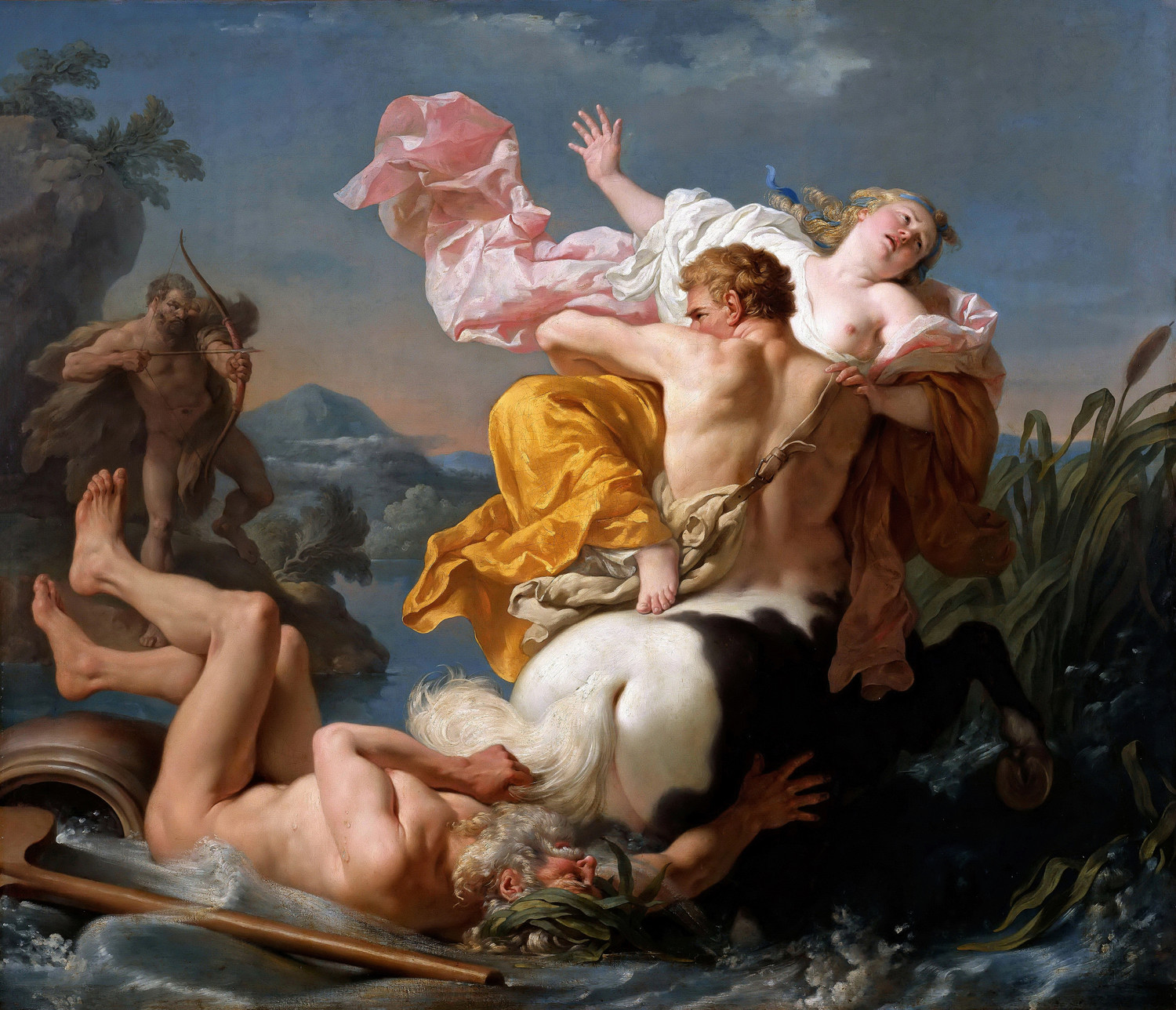Buy The Abduction Of Deianeira By The Centaur Nessus - Baroque