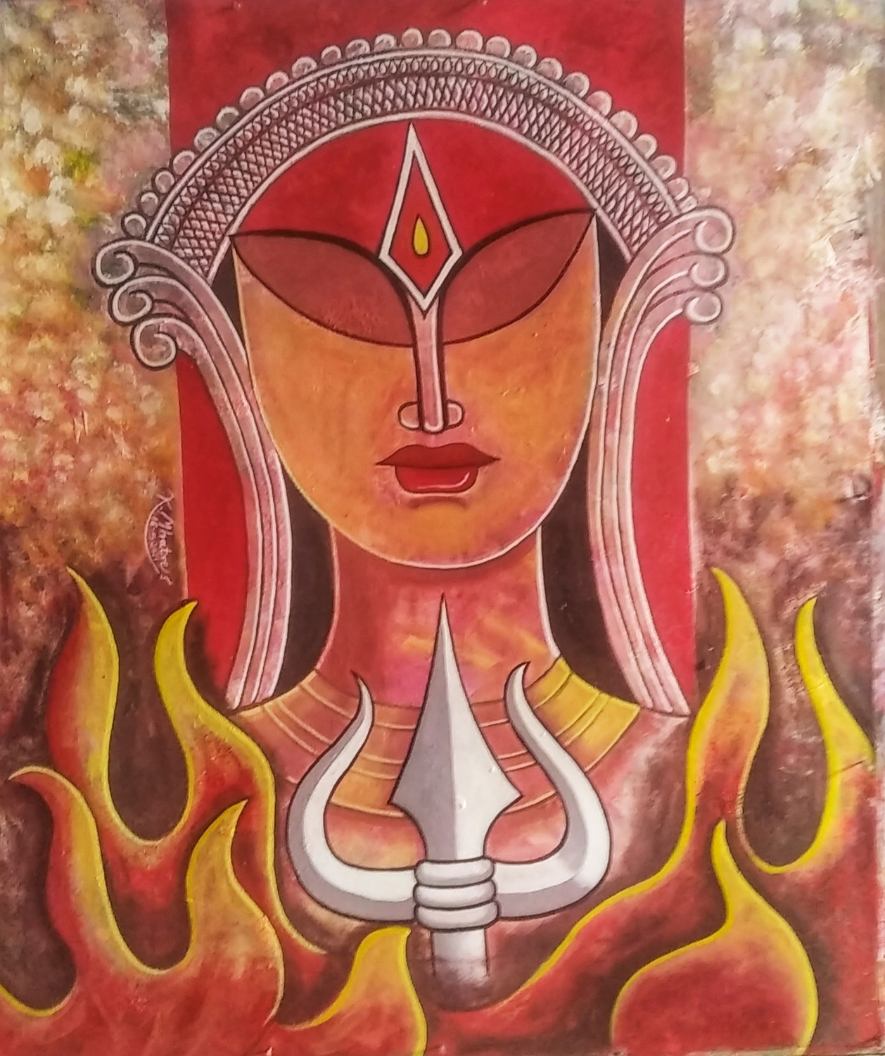 Durga Maa Drawing | How to Draw Durga Maa | Durga Mata Drawing | Easy Durga  Maa Drawing | Durga Art - YouTube