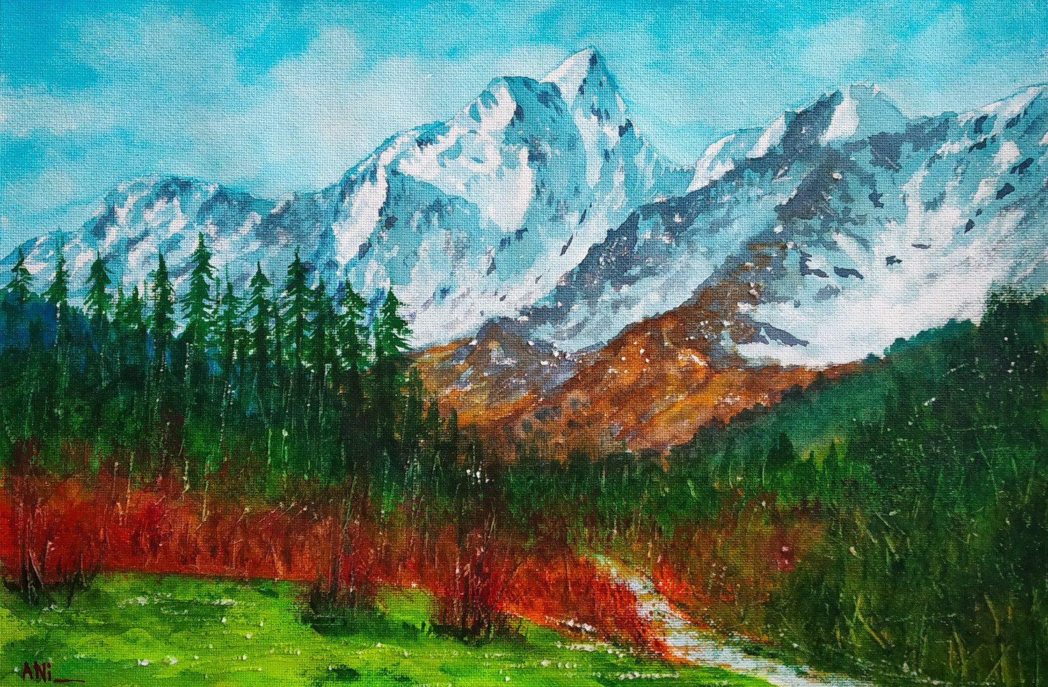 Mountain artwork 2025