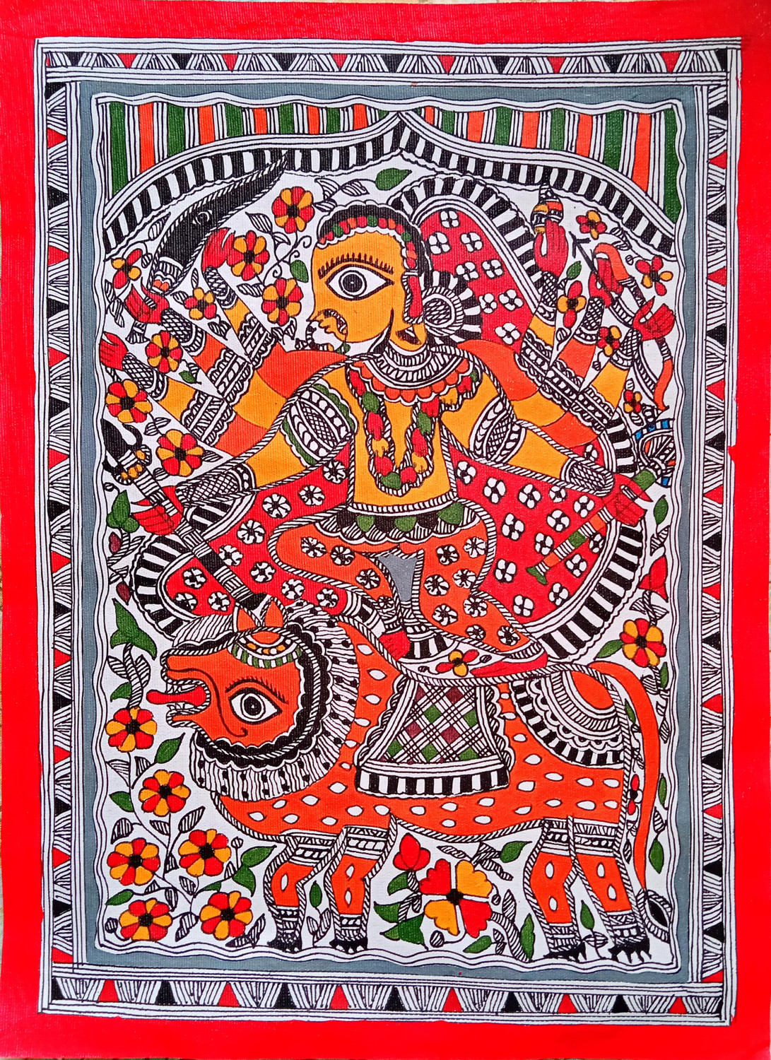 Madhubani painting - YouTube