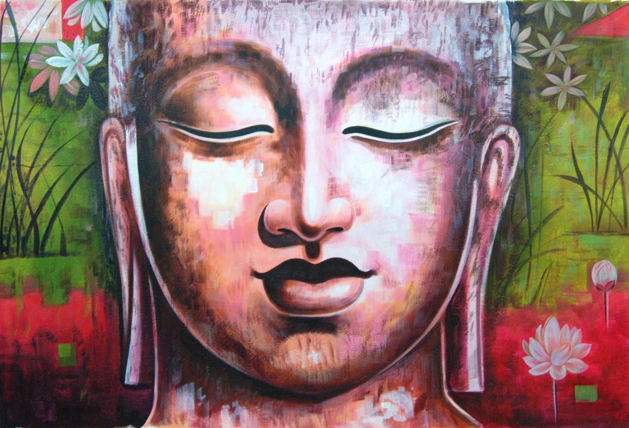 Buy Buddha paintings online in india with affordable price