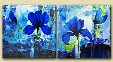 31GRP87 - Handpainted Art Painting - 48in X 24in