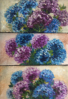 Flowers (ART_1000_27909) - Handpainted Art Painting - 21in X 30in