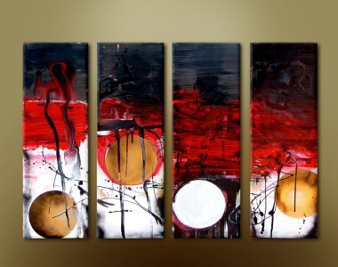 Lost Halo - Handpainted Art Painting - 48in X 36in