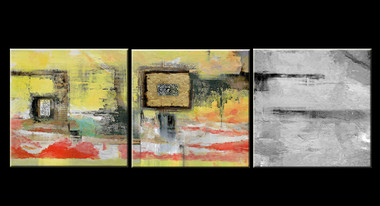 Abtstract Dream 02 - Handpainted Art Painting - 60in X 20in