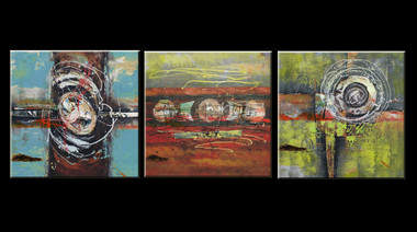 Abstract Dream 03 - Handpainted Art Painting - 60in X 20in