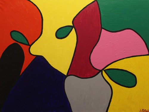 ROSTRO (ART_1593_13461) - Handpainted Art Painting - 32in X 23in ROSTRO (ART_1593_13461) - Handpainted Art Painting - 32in X 23in