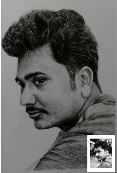 Photo to pencil sketch100 Handmade sketch portraitkalakariin