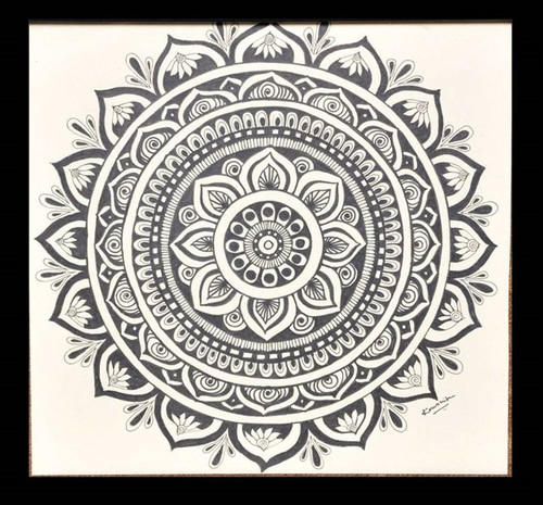 Buy Meditative Handmade Mandala Artwork Handmade Painting by KRUSHIKA ...
