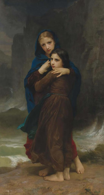 L’orage By WilliamAdolphe Bouguereau (PRT_9206) - Canvas Art Print - 16in X 29in L’orage By WilliamAdolphe Bouguereau (PRT_9206) - Canvas Art Print - 16in X 29in