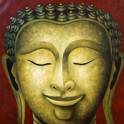 Buy Laughing Golden Buddha by Community Artists Group@ Rs. 7990. Code ...